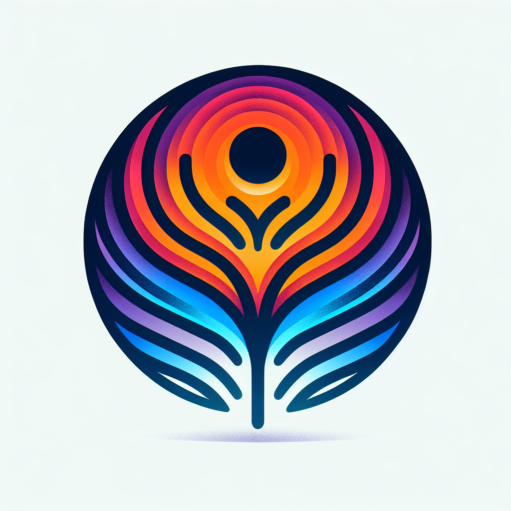 A logo for a self-improvement site, capturing the essence of personal growth and transformation in a design that is motivational and inspiring, reflecting a journey of self-discovery and empowerment.